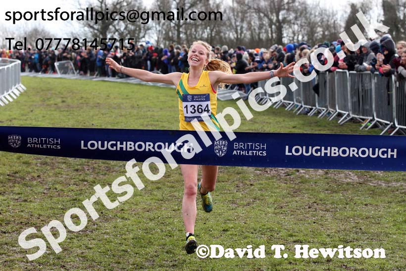 Senior womens 2019 British Athletics Inter Counties Cross Country, Prestwood Hall, Loughborough. Photo:  David T. Hewitson/Sports for All Pics